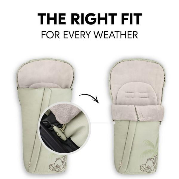 Продукт Hauck Disney Simba - Универсално зимно чувалче за детска количка - 0 - BG Hlapeta