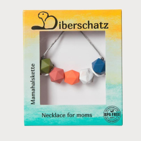 Biberschatz D20 Colorati - Успокояващ гердан Biberschatz D20 Colorati - Успокояващ гердан