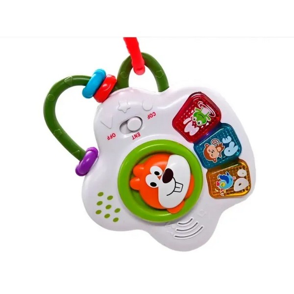 Продукт TEANTOYS - Мека възглавница за сядане с интерактивен музикален панел и играчки за бебета - 0 - BG Hlapeta