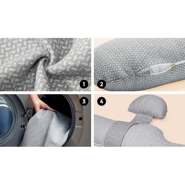 Продукт Momcozy F-образна, Air Layer - Възглавница за бременни  - 0 - BG Hlapeta