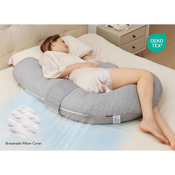 Продукт Momcozy F-образна, Air Layer - Възглавница за бременни  - 0 - BG Hlapeta