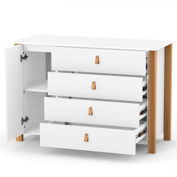 Veres Монако 1200 - Детски скрин, 120x50x85.6 Продукт Veres Монако 1200 - Детски скрин, 120x50x85.6 - 0 - BG Hlapeta