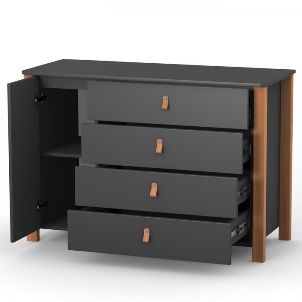 Veres Монако 1200 - Детски скрин, 120x50x85.6 Продукт Veres Монако 1200 - Детски скрин, 120x50x85.6 - 0 - BG Hlapeta