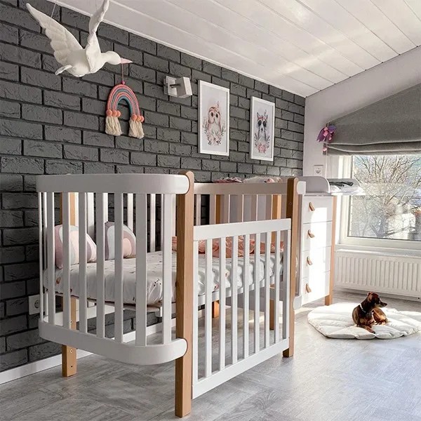 Продукт Veres Монако - ПРОМО Комплект, Бебешко креватче с падаща страна - 0 - BG Hlapeta