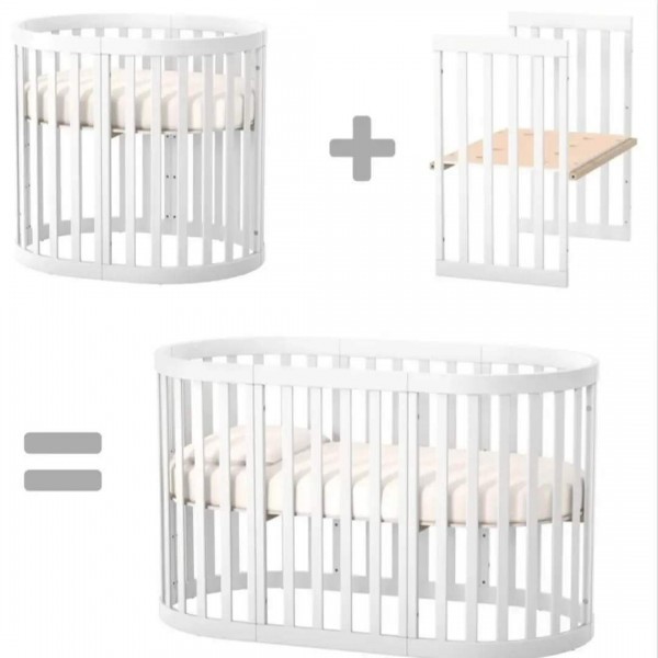 Продукт Veres Рим - Овално бебешко креватче - 0 - BG Hlapeta