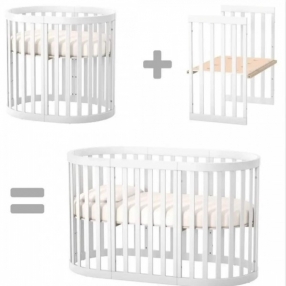 Veres Рим - Овално бебешко креватче Veres Рим - Овално бебешко креватче