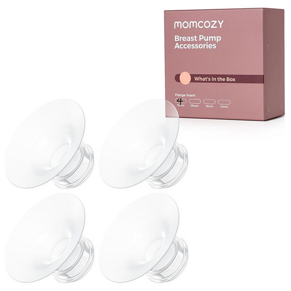Momcozy M5/M6/M9 - Вложки за фуния за помпа за кърма, 4 бр.