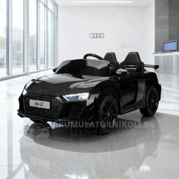 Продукт Акумулаторна Кола - Audi R8 GT 2026, 12V/7Ah, 250W, EVA Гуми, MP3, RC 2.4G - 0 - BG Hlapeta