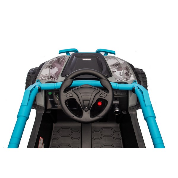 Продукт Акумулаторно бъги Licensed Kawasaki KRX 1000, 24V с меки гуми и кожена седалка - 0 - BG Hlapeta