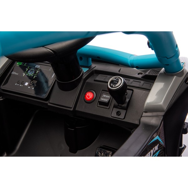 Продукт Акумулаторно бъги Licensed Kawasaki KRX 1000, 24V с меки гуми и кожена седалка - 0 - BG Hlapeta