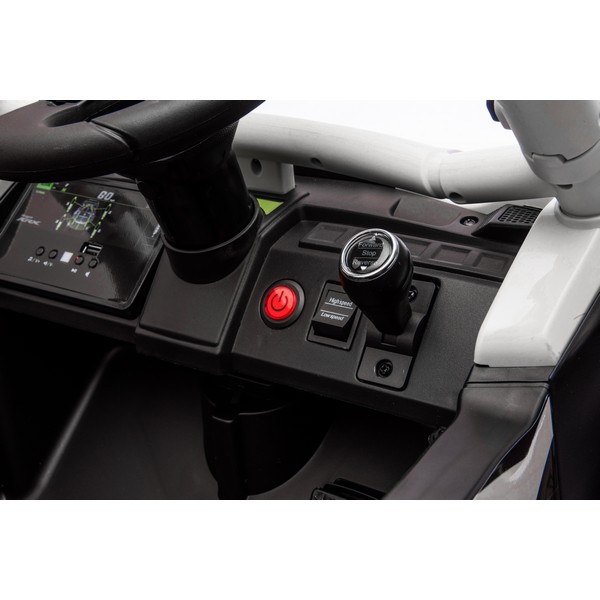 Продукт Акумулаторно бъги Licensed Kawasaki KRX 1000, 24V с меки гуми и кожена седалка - 0 - BG Hlapeta