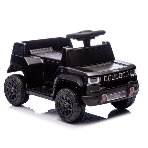 Продукт Акумулаторен джип Jeep 6V с дистанционно и кожена седалка - 0 - BG Hlapeta