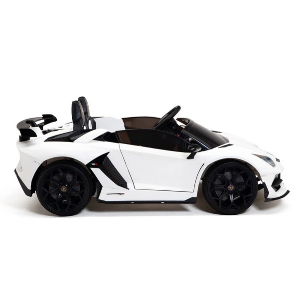 Продукт Двуместна лицензирана акумулаторна кола Lamborghini Aventador, 24V7AH, 600W, R/C 2.4 G, меки гуми - 0 - BG Hlapeta