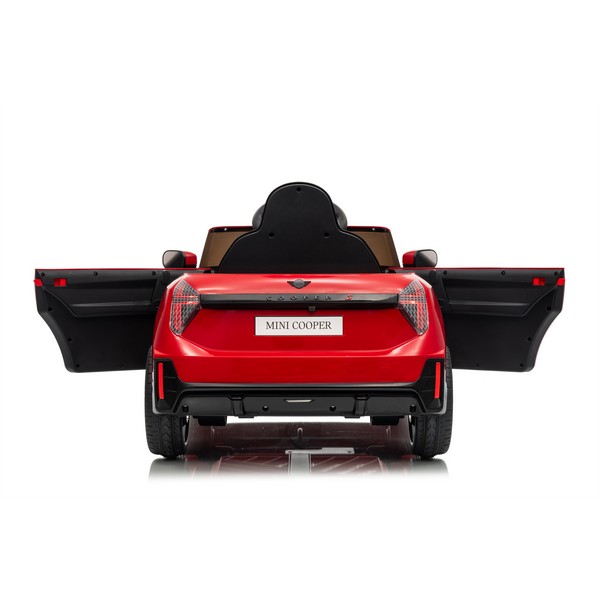 Продукт Акумулаторна кола Licensed MINI Cooper 12V с меки гуми и функция за количка - 0 - BG Hlapeta