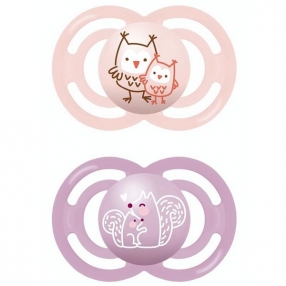 MAM Perfect - Залъгалка 2 бр., 12-24 м. MAM Perfect - Залъгалка 2 бр., 12-24 м.