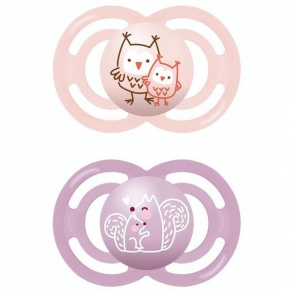 MAM Perfect - Залъгалка 2 бр., 12-24 м. MAM Perfect - Залъгалка 2 бр., 12-24 м.