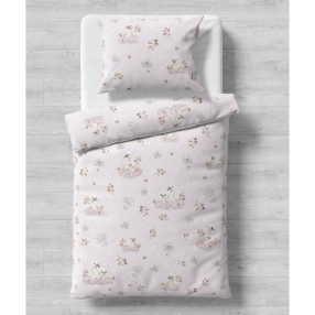 Galix Лебеди - Детски спален комплект, 3 части Galix Лебеди - Детски спален комплект, 3 части