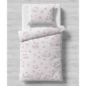 Galix Лебеди - Детски спален комплект, 3 части