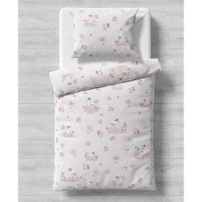 Galix Лебеди - Детски спален комплект, 4 части Galix Лебеди - Детски спален комплект, 4 части