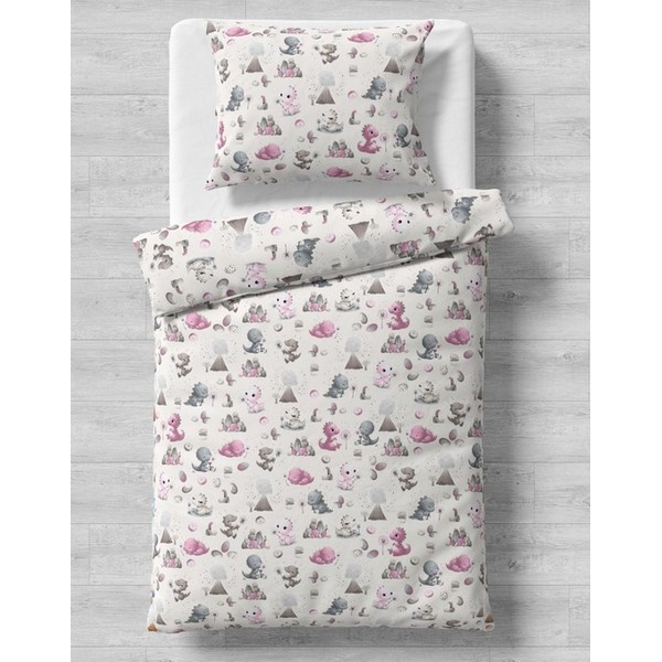 Продукт Galix Дино 2 - Детски спален комплект, 4 части - 0 - BG Hlapeta