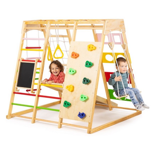 Продукт Chipolino - Детска играчка за катерене с люлка и черна дъска - 0 - BG Hlapeta