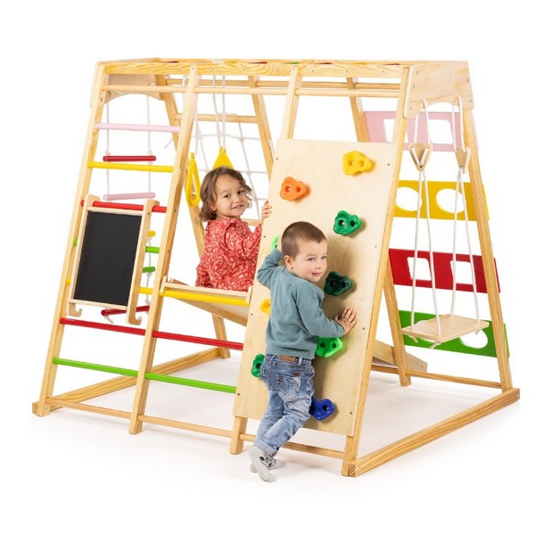 Продукт Chipolino - Детска играчка за катерене с люлка и черна дъска - 0 - BG Hlapeta