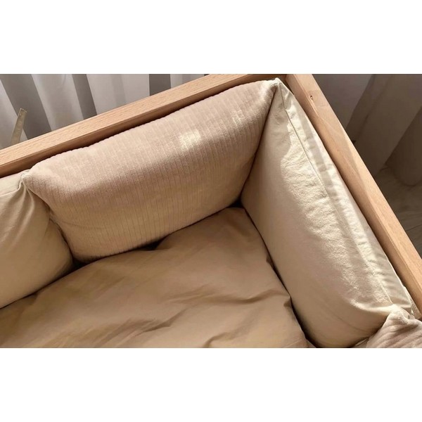 Продукт Veres Кадифе - Комплект бебешко спално бельо 6 броя за 120x60 - 0 - BG Hlapeta