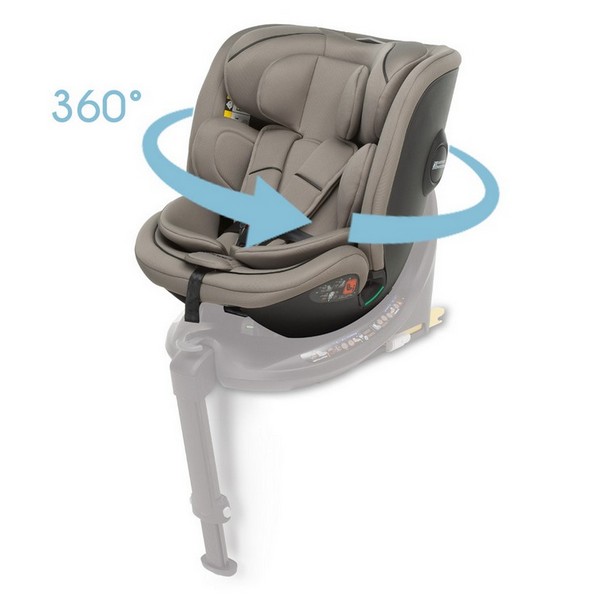 Продукт Foppapedretti  Disk Grow i-Size - Комплект 3 в 1 Столче за кола + база Disk i-Size + столче Disk Infant i-Size - 0 - BG Hlapeta