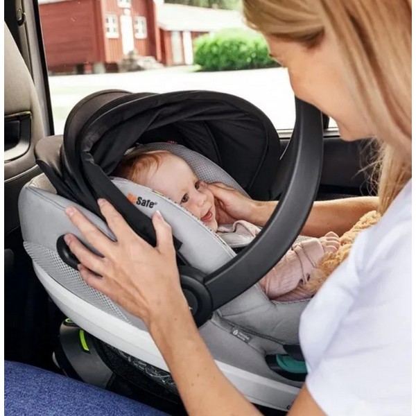 Продукт Комплект Besafe Beyond 360 Стол за кола + BeSafe Go Beyond Кошница + База - 0 - BG Hlapeta