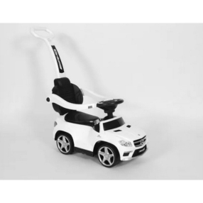 Mercedes GL63 - Кола за избутване с люлка и меки гуми 3 в 1