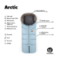 Продукт PETITE&MARS Arctic - Бебешки чувал за количка 4в1 - 10 - BG Hlapeta