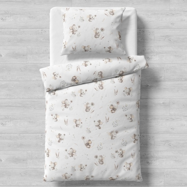 Galix Мишле - Детски спален комплект, 4 части