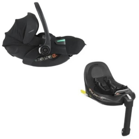 Kikkaboo i-Xtend i-SIZE - Комплект Стол за кола + въртяща база, 40-87 см.