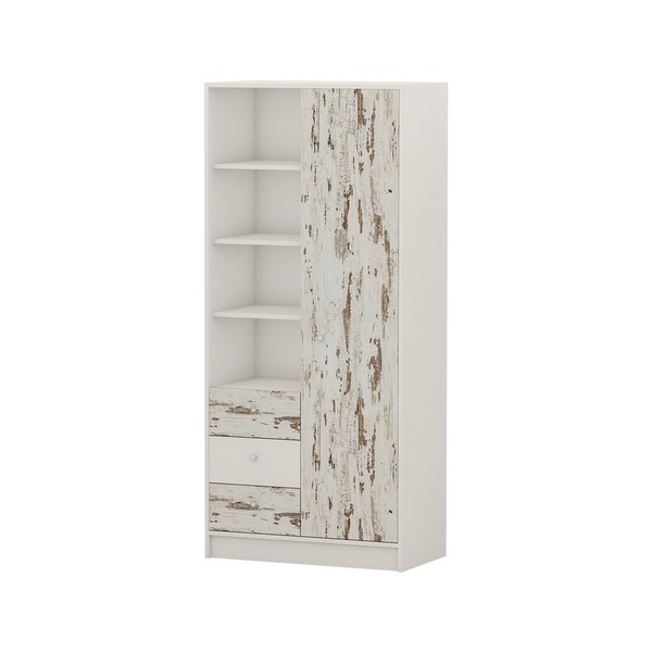 Продукт Arbor - Двукрилен гардероб с 3 чекмеджета №4 ПДЧ - 0 - BG Hlapeta