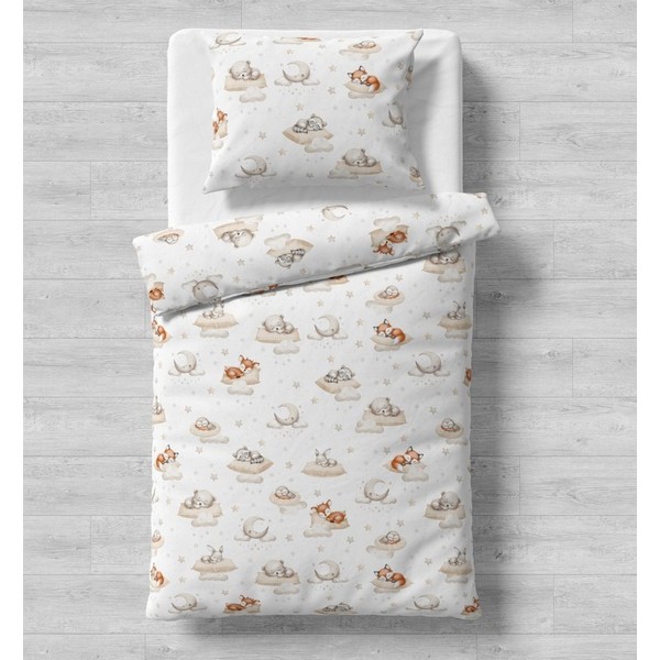 Продукт Galix Сънчовци Горски Животни - Детски спален комплект, 3 части - 0 - BG Hlapeta