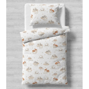 Galix Сънчовци Горски Животни - детски спален комплект, 4 части