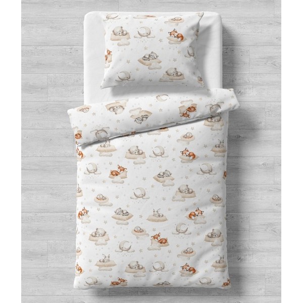 Продукт Galix Сънчовци Горски Животни - детски спален комплект, 4 части - 0 - BG Hlapeta