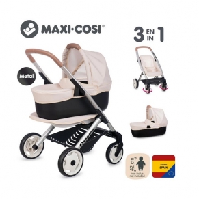 Smoby Maxi Cosi - Зелена количка за кукли 3в1 Smoby Maxi Cosi - Зелена количка за кукли 3в1