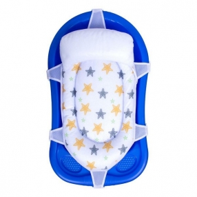 Sevibaby - Шарена подложка за къпане с възглавница