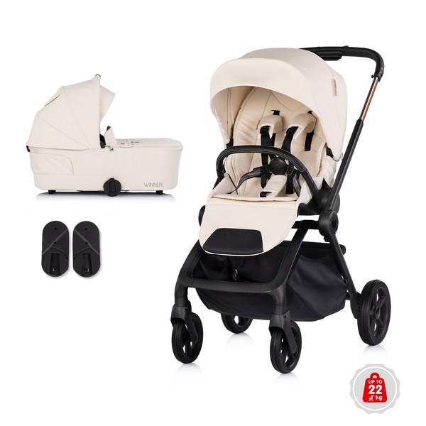 Продукт Chipoplino Winner - Детска количка 2 в 1 - 0 - BG Hlapeta