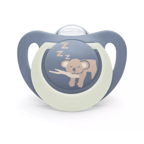 NUK First Choice - Биберон залъгалка, силикон, 0-6 мес., 1 бр.