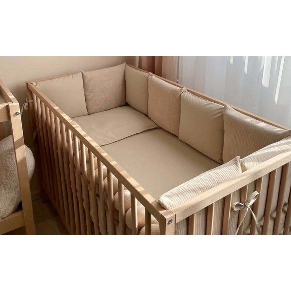 Продукт Veres Кадифе - Комплект бебешко спално бельо 6 броя за 120x60 - 0 - BG Hlapeta