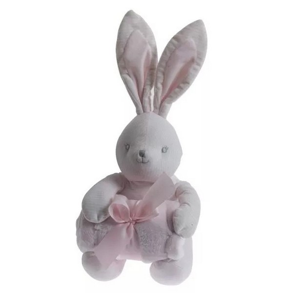 Продукт Gamberritos Зайче - Одеало 80х110 + играчка - 0 - BG Hlapeta