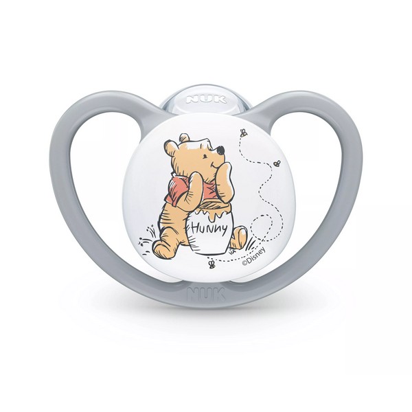 Продукт NUK Perfect Match AIR, Мечо Пух - Биберон залъгалка, силикон 6-18 мес. 1бр. - 0 - BG Hlapeta