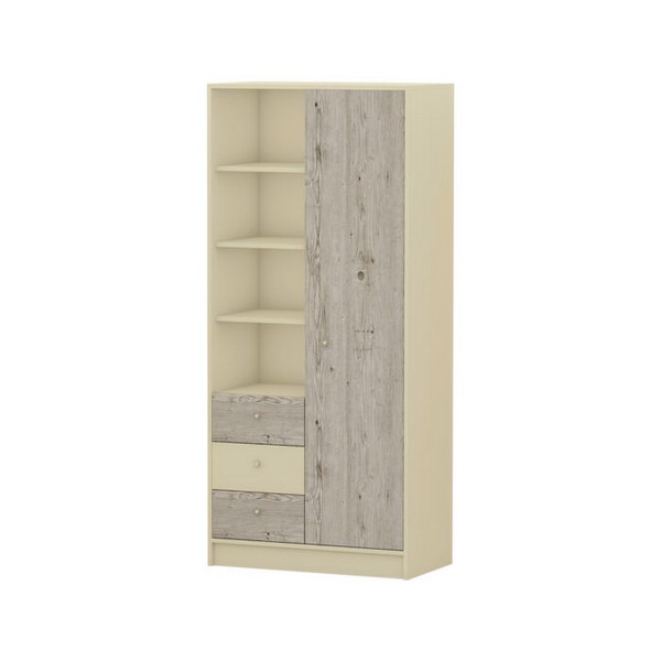 Продукт Arbor - Двукрилен гардероб с 3 чекмеджета №4 ПДЧ - 0 - BG Hlapeta