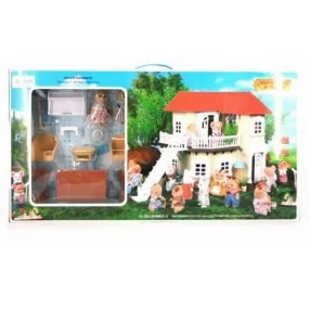 OCIE Happy Family - Фамилна Къща с мебели и фигури OCIE Happy Family - Фамилна Къща с мебели и фигури