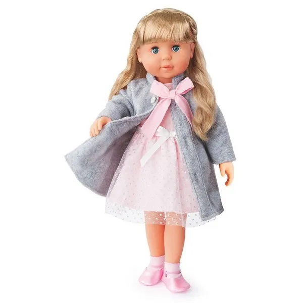 Продукт Bayer - Кукла Мария 46см.Пее и Говори със Сиво Палто  - 0 - BG Hlapeta