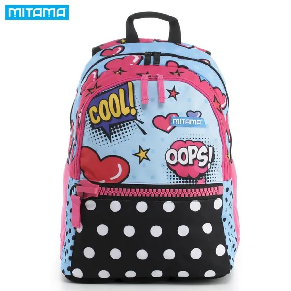 Продукт Mitama Plus Pop Art - Ученическа раница  - 0 - BG Hlapeta