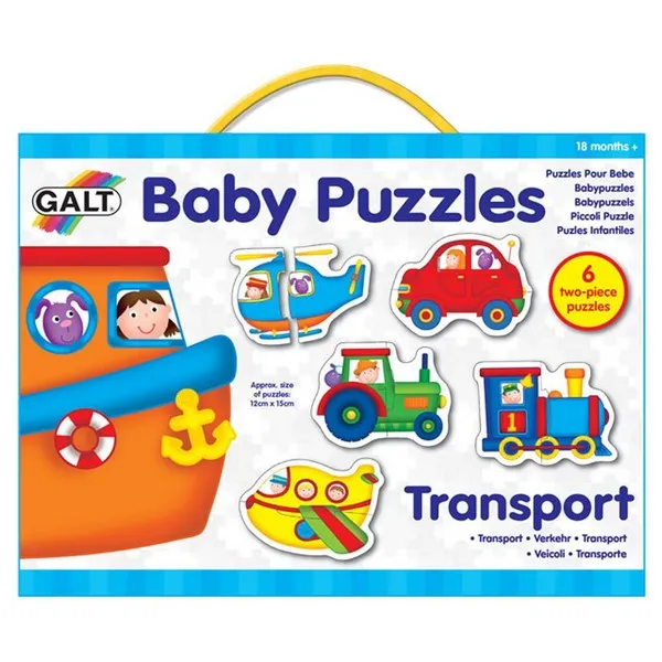 Продукт Galt Toys Превозни средства - Бебешки пъзел - 0 - BG Hlapeta