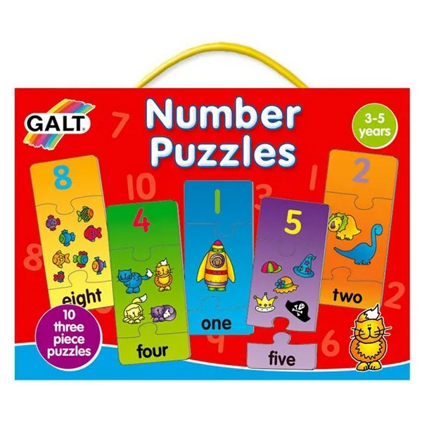 Galt Toys Цифри - Пъзели за обучение